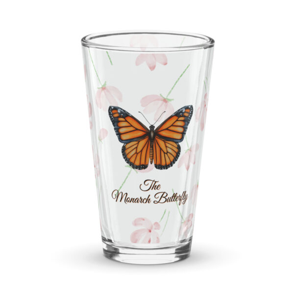 Shaker pint glass - The Monarch Butterfly - Image 8
