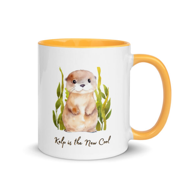 Cute Otter Mug – Kelp is the New Cool